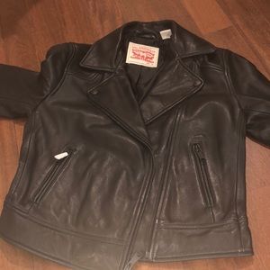 Real leather Levi’s jacket